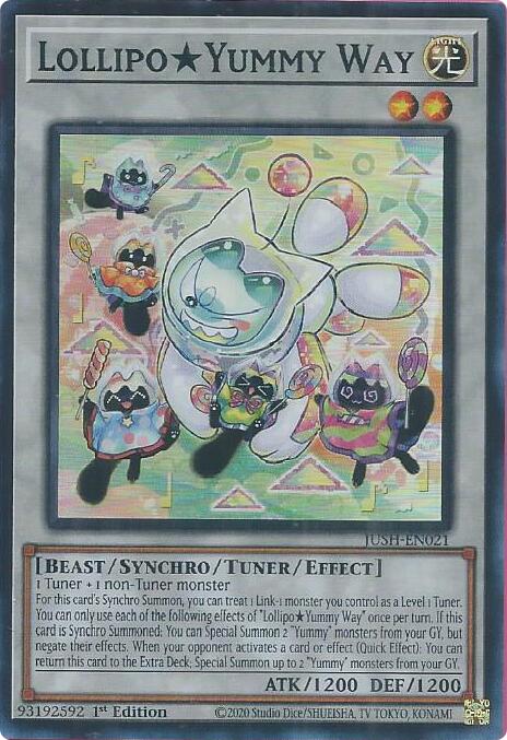 LollipoYummy Way (Super Rare) [JUSH-EN021] Super Rare | Gear Gaming Bentonville