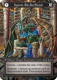 Kairos the Archivist (Foil) [Dragonlord] | Gear Gaming Bentonville