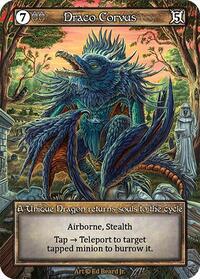 Draco Corvus (Foil) [Dragonlord] | Gear Gaming Bentonville