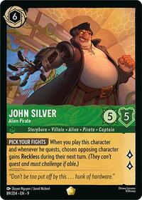 John Silver - Alien Pirate (89/204) [Fabled] | Gear Gaming Bentonville