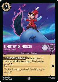 Timothy Q. Mouse - Flight Instructor (47/204) [Fabled] | Gear Gaming Bentonville
