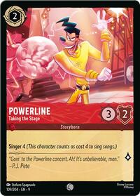Powerline - Taking the Stage (109/204) [Fabled] | Gear Gaming Bentonville