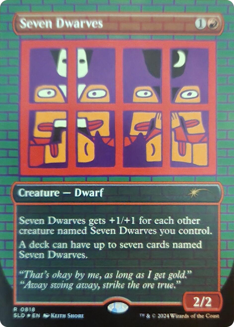 Seven Dwarves (0818) (Rainbow Foil) [Secret Lair Drop Series] | Gear Gaming Bentonville