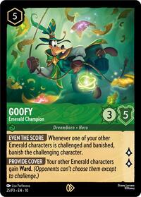 Goofy - Emerald Champion (25) [Disney Lorcana Promo Cards] | Gear Gaming Bentonville