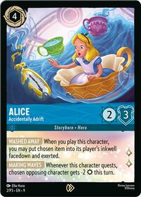 Alice - Accidentally Adrift (2) [Disney Lorcana Promo Cards] | Gear Gaming Bentonville