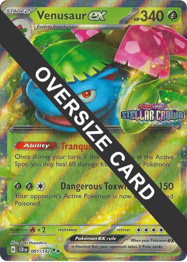 Venusaur ex (001/142) (Jumbo Card) [Miscellaneous Cards] | Gear Gaming Bentonville