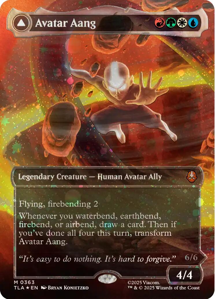 Avatar Aang (Raised Foil) [Avatar: The Last Airbender] | Gear Gaming Bentonville