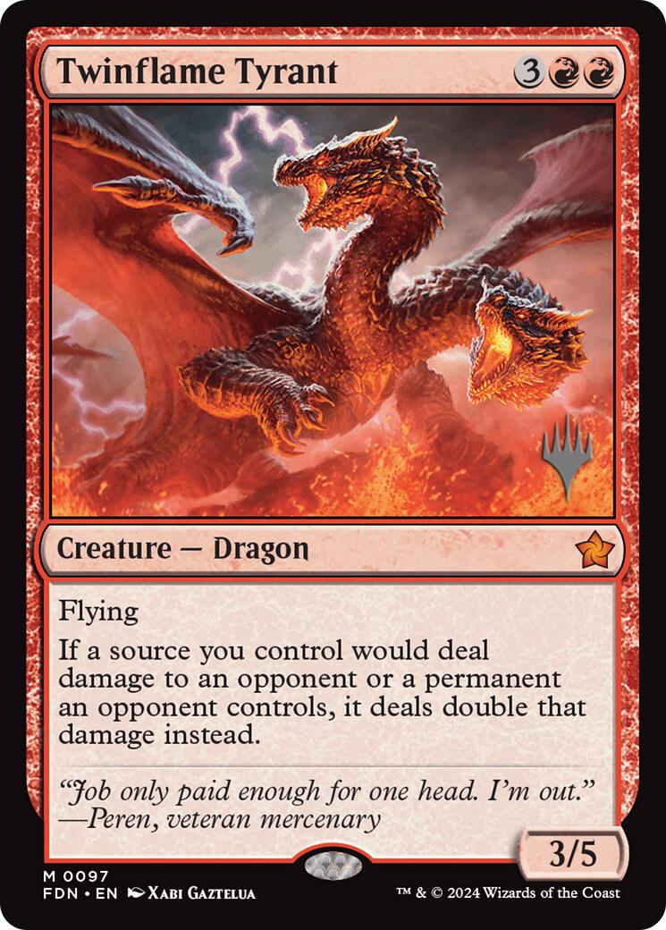 Twinflame Tyrant [Edge of Eternities Promo Pack] | Gear Gaming Bentonville