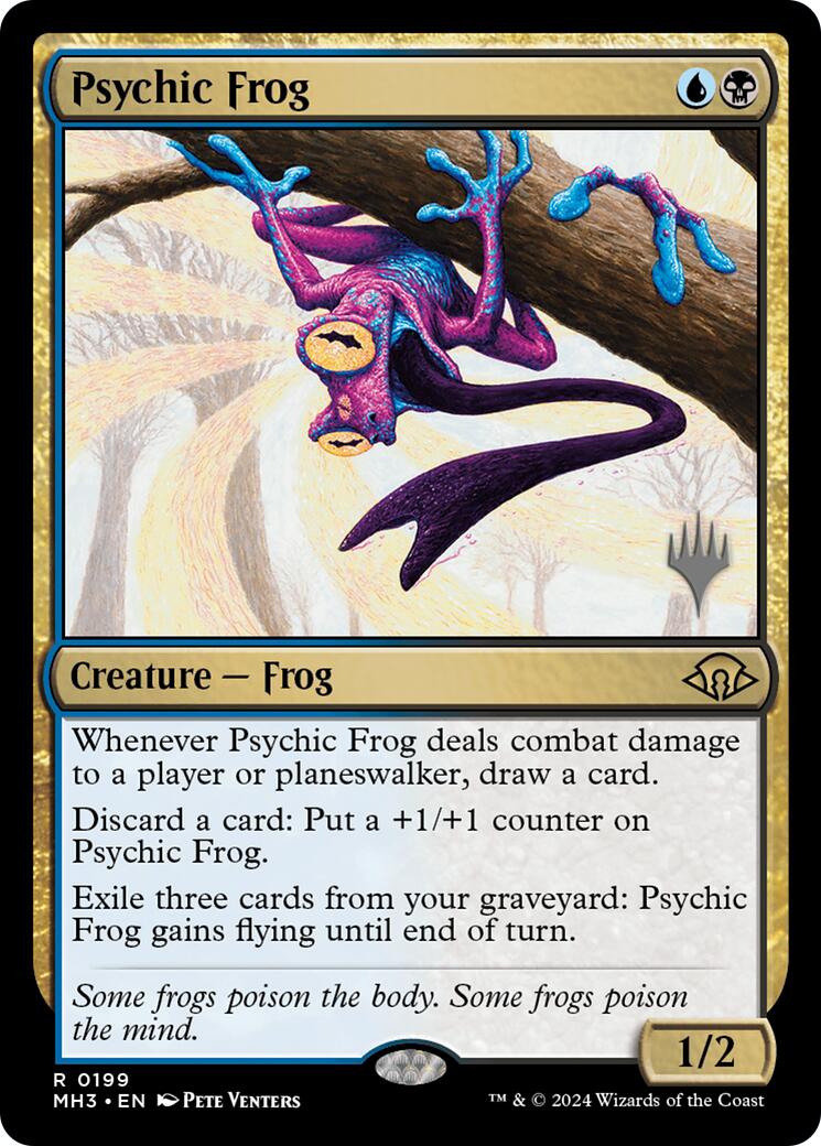Psychic Frog [Edge of Eternities Promo Pack] | Gear Gaming Bentonville
