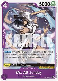Ms. All Sunday [Legacy of the Master Release Event Cards] | Gear Gaming Bentonville