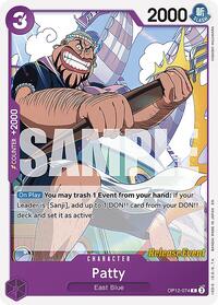 Patty [Legacy of the Master Release Event Cards] | Gear Gaming Bentonville