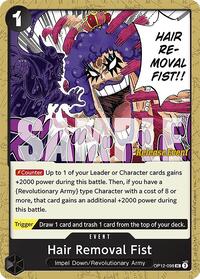 Hair Removal Fist [Legacy of the Master Release Event Cards] | Gear Gaming Bentonville