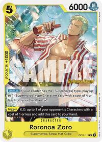 Roronoa Zoro (113) [Legacy of the Master Release Event Cards] | Gear Gaming Bentonville