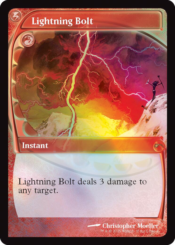 Lightning Bolt (Retro Frame) [MagicFest 2024] | Gear Gaming Bentonville