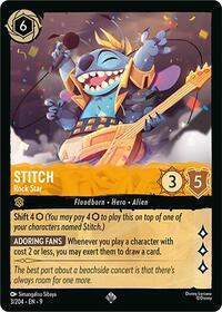 Stitch - Rock Star (3/204) [Fabled] | Gear Gaming Bentonville