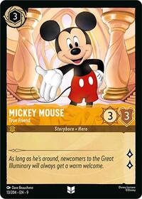 Mickey Mouse - True Friend (13/204) [Fabled] | Gear Gaming Bentonville