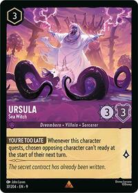 Ursula - Sea Witch (37/204) [Fabled] | Gear Gaming Bentonville