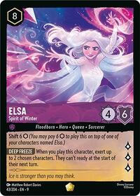 Elsa - Spirit of Winter (43/204) [Fabled] | Gear Gaming Bentonville