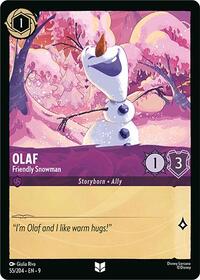 Olaf - Friendly Snowman (55/204) [Fabled] | Gear Gaming Bentonville