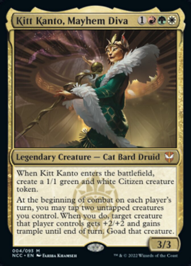 Kitt Kanto, Mayhem Diva [Streets of New Capenna Commander] | Gear Gaming Bentonville
