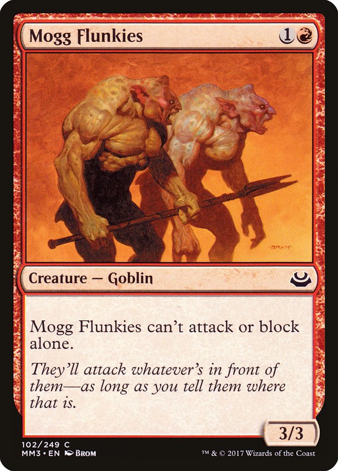 Mogg Flunkies [Modern Masters 2017] | Gear Gaming Bentonville