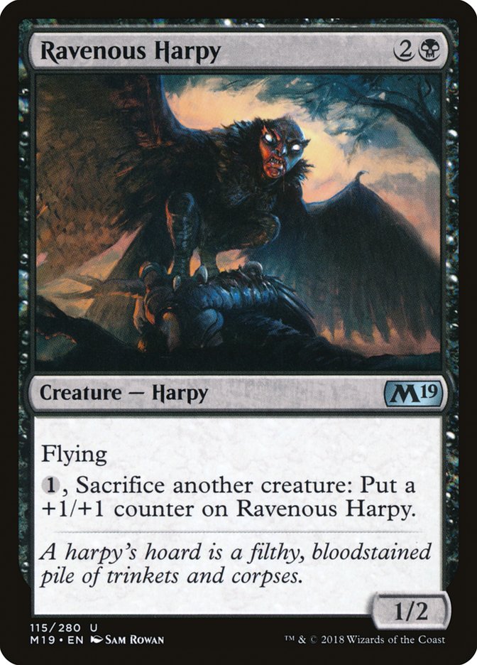 Ravenous Harpy [Core Set 2019] | Gear Gaming Bentonville