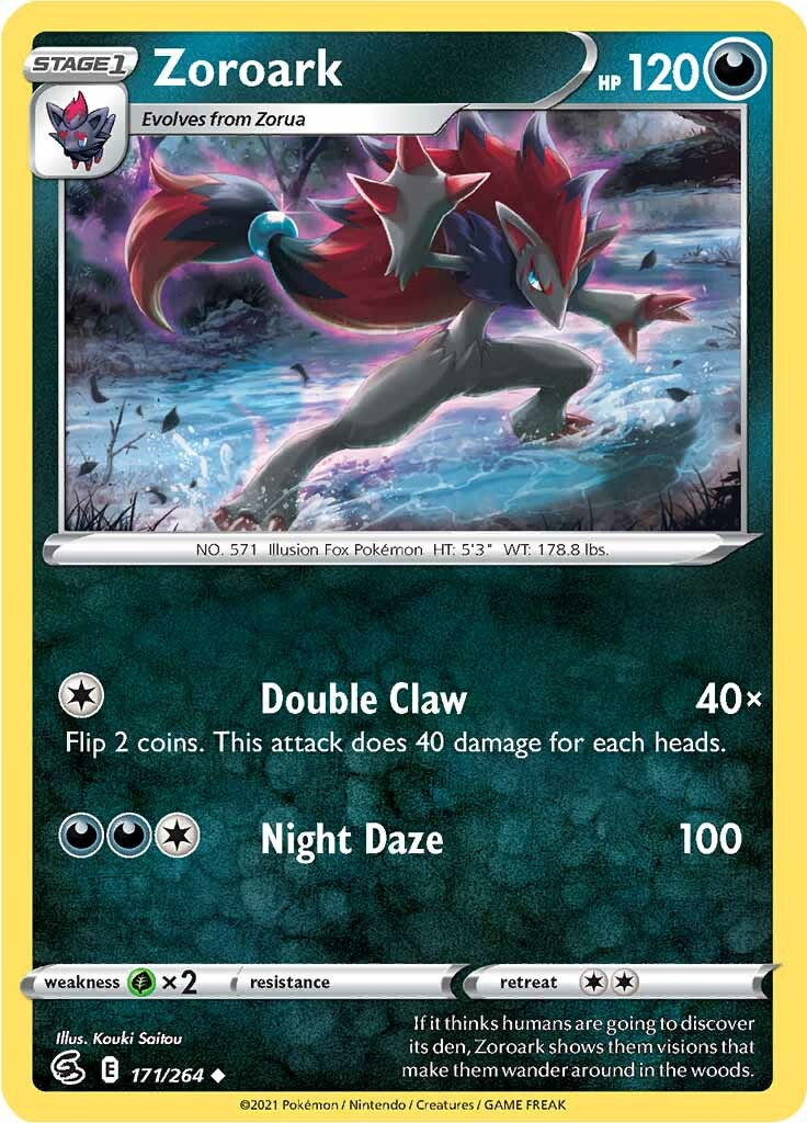 Zoroark (171/264) [Sword & Shield: Fusion Strike] | Gear Gaming Bentonville