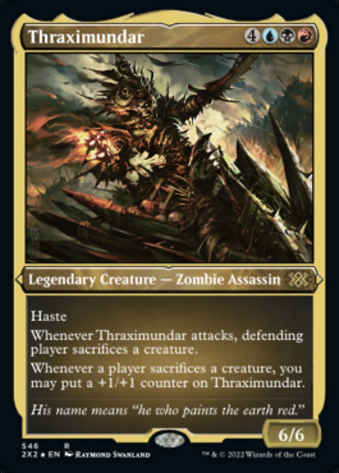 Thraximundar (Foil Etched) [Double Masters 2022] | Gear Gaming Bentonville