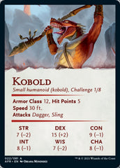 Kobold Art Card [Dungeons & Dragons: Adventures in the Forgotten Realms Art Series] | Gear Gaming Bentonville
