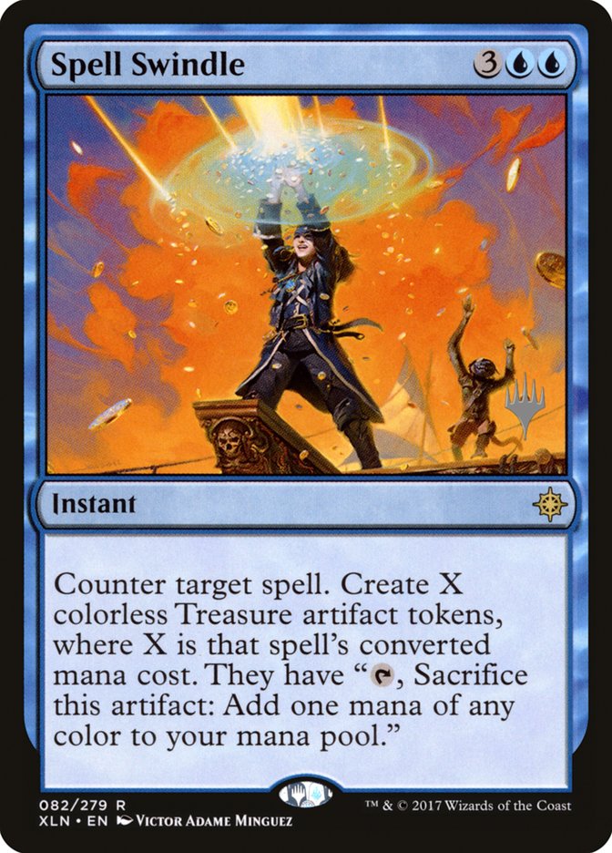 Spell Swindle (Promo Pack) [Ixalan Promos] | Gear Gaming Bentonville