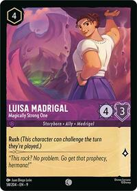 Luisa Madrigal - Magically Strong One (58/204) [Fabled] | Gear Gaming Bentonville