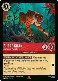 Shere Khan - Menacing Predator (104/204) [Fabled] | Gear Gaming Bentonville