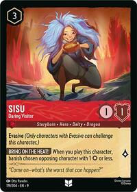 Sisu - Daring Visitor (119/204) [Fabled] | Gear Gaming Bentonville