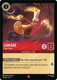 Lumiere - Fiery Friend (121/204) [Fabled] | Gear Gaming Bentonville