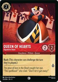 Queen of Hearts - Impulsive Ruler (123/204) [Fabled] | Gear Gaming Bentonville