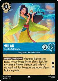 Mulan - Considerate Diplomat (142/204) [Fabled] | Gear Gaming Bentonville