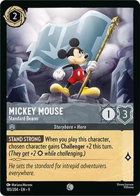 Mickey Mouse - Standard Bearer (185/204) [Fabled] | Gear Gaming Bentonville