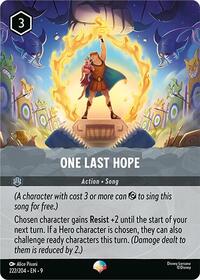 One Last Hope (Epic) (222/204) [Fabled] | Gear Gaming Bentonville
