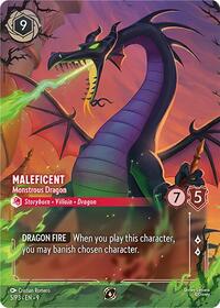 Maleficent - Monstrous Dragon (Store Championship) (5) [Disney Lorcana Promo Cards] | Gear Gaming Bentonville