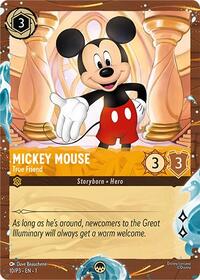 Mickey Mouse - True Friend (Disney Cruise Promo) (10) [Disney Lorcana Promo Cards] | Gear Gaming Bentonville