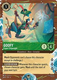 Goofy - Expert Shipwright (Disney Cruise Promo) (14) [Disney Lorcana Promo Cards] | Gear Gaming Bentonville