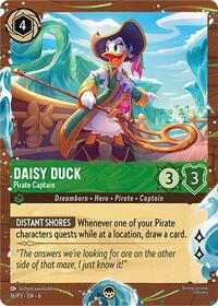 Daisy Duck - Pirate Captain (Disney Cruise Promo) (16) [Disney Lorcana Promo Cards] | Gear Gaming Bentonville