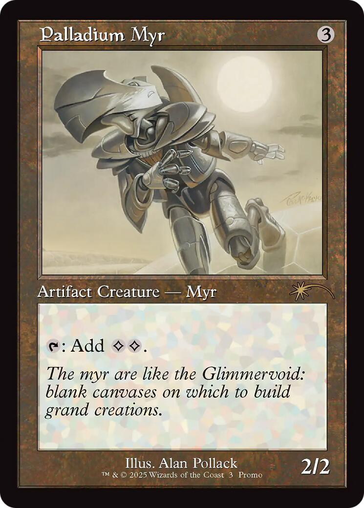 Palladium Myr (Retro Frame) [Standard Showdown Promos] | Gear Gaming Bentonville