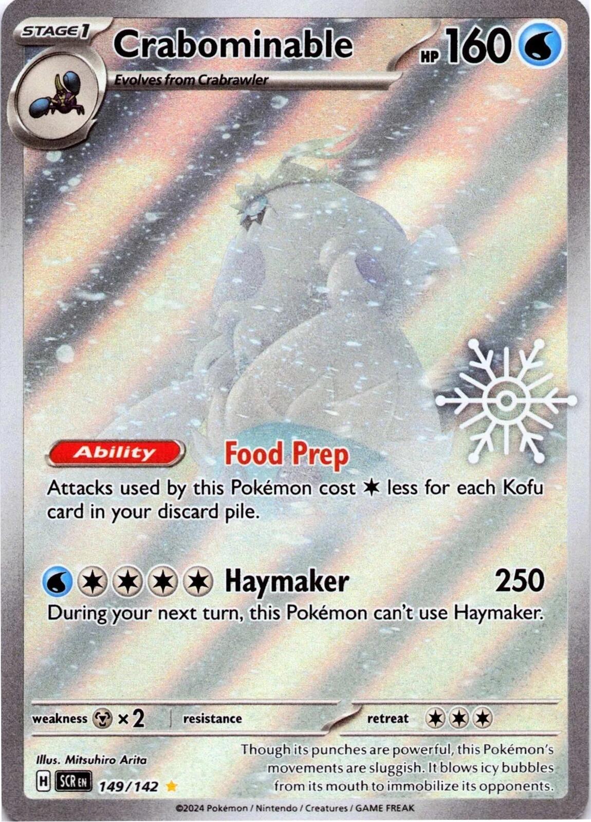 Crabominable (149/142) (Holiday Calendar) [Miscellaneous Cards] | Gear Gaming Bentonville
