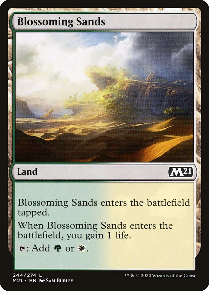 Blossoming Sands [Core Set 2021] | Gear Gaming Bentonville
