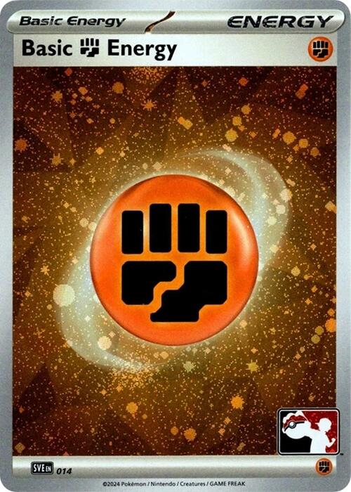 Basic Fighting Energy (014) (Cosmos Holo) [Prize Pack Series Seven] | Gear Gaming Bentonville