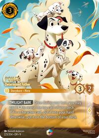 Pongo - Determined Father (Enchanted) (223/204) [Fabled] | Gear Gaming Bentonville