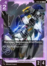Gundam Barbatos 2nd Form (ST05-002) [Starter Deck 05: Iron Bloom] | Gear Gaming Bentonville