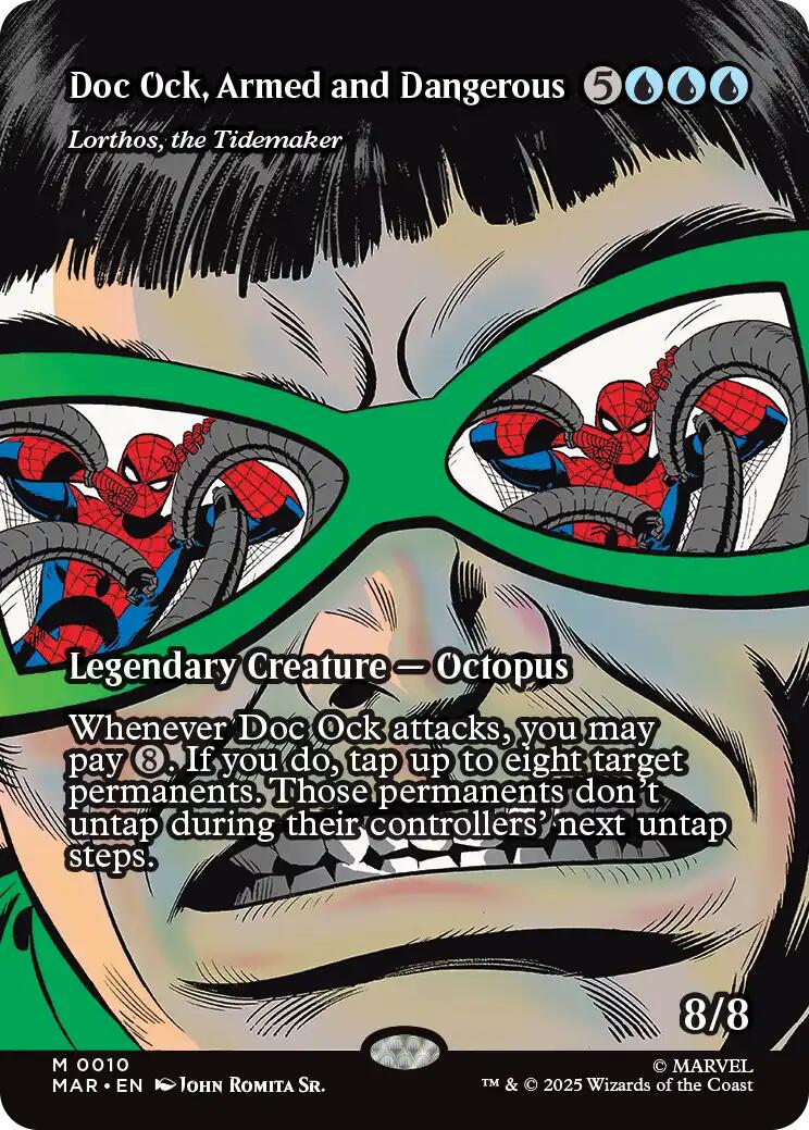 Doc Ock, Armed and Dangerous - Lorthos, the Tidemaker (Borderless) [Marvel's Spider-Man: Eternal-Legal] | Gear Gaming Bentonville