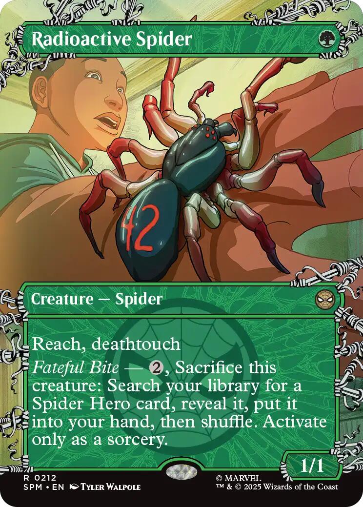 Radioactive Spider (Borderless) [Marvel's Spider-Man] | Gear Gaming Bentonville